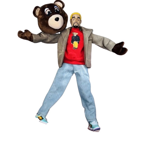 Ye College Dropout Bear 12" Action Figure - Picture 7 of 14